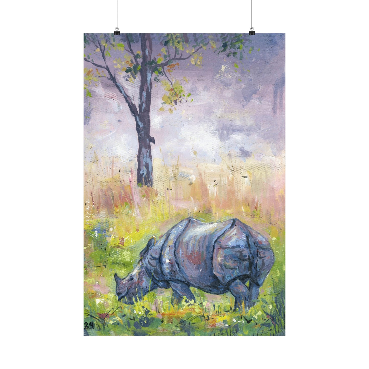 Matte Vertical Posters