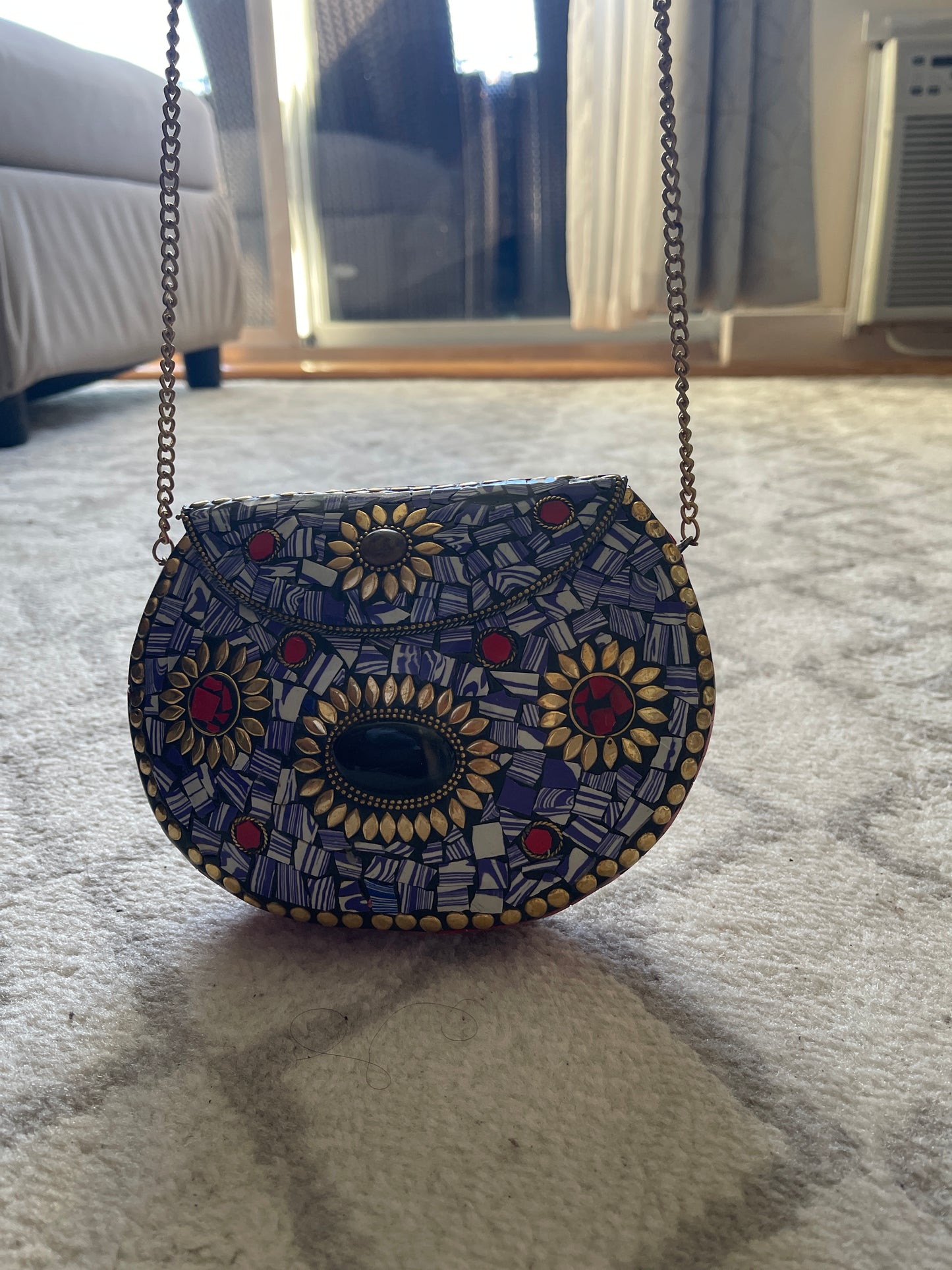 Metal Clutch Purse